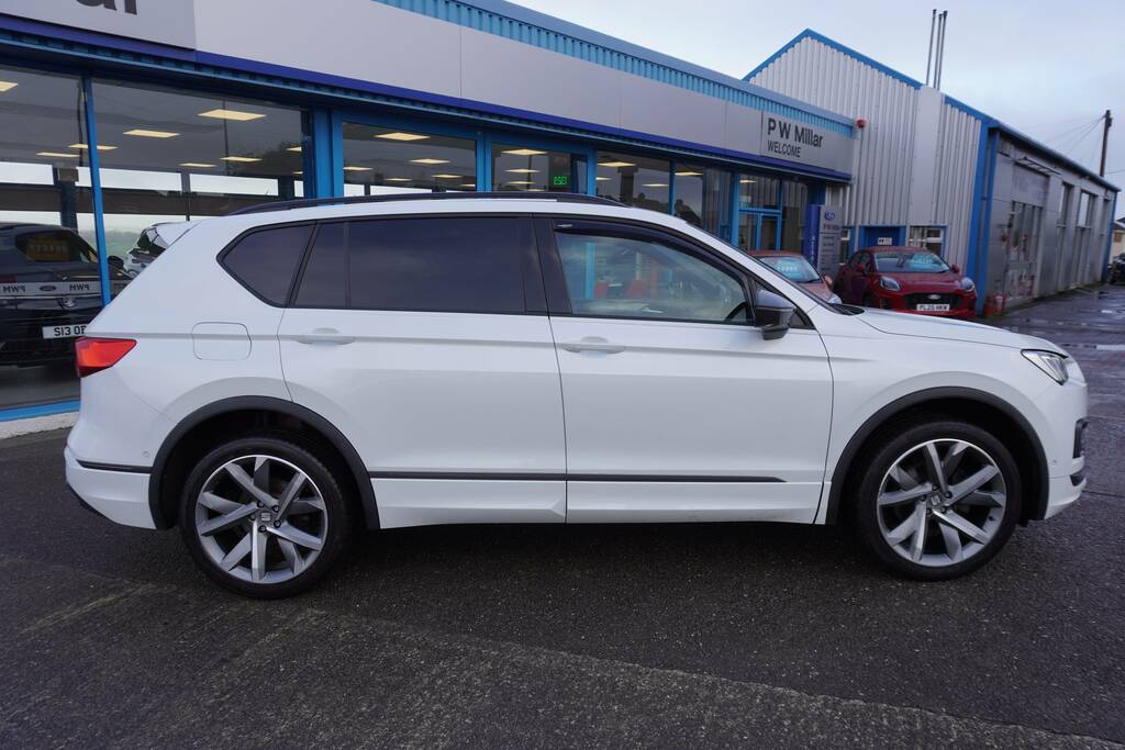 Seat Tarraco 1.5 Ecotsi Evo Fr Sport Dsg Euro 6 Ss LG24BXN White #2