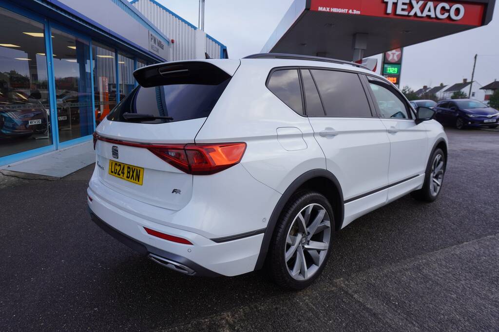 Seat Tarraco 1.5 Ecotsi Evo Fr Sport Dsg Euro 6 Ss LG24BXN White #3