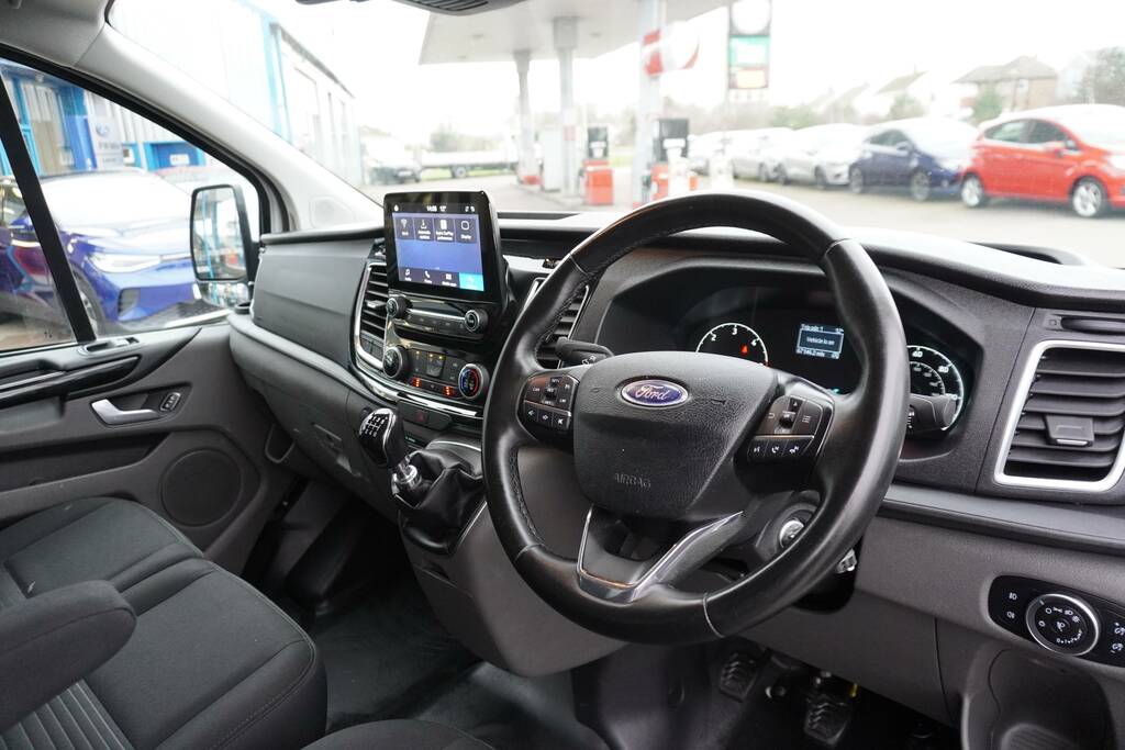 Ford Transit Custom 2.0 300 Ecoblue Limited L2 H1 Euro 6 Ss LA23HWF White #4