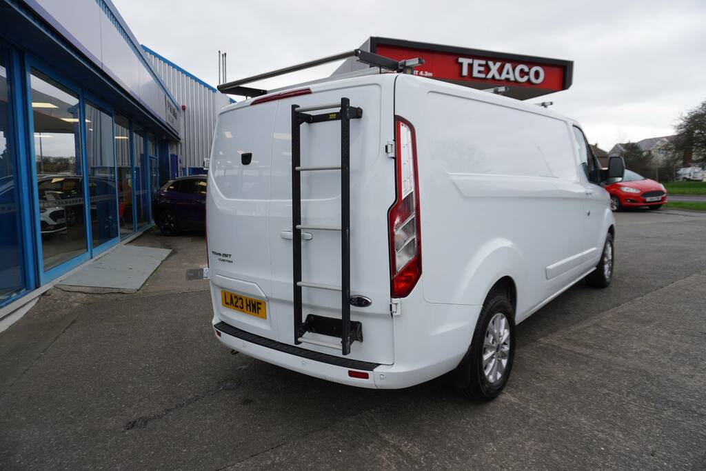 Ford Transit Custom 2.0 300 Ecoblue Limited L2 H1 Euro 6 Ss LA23HWF White #3
