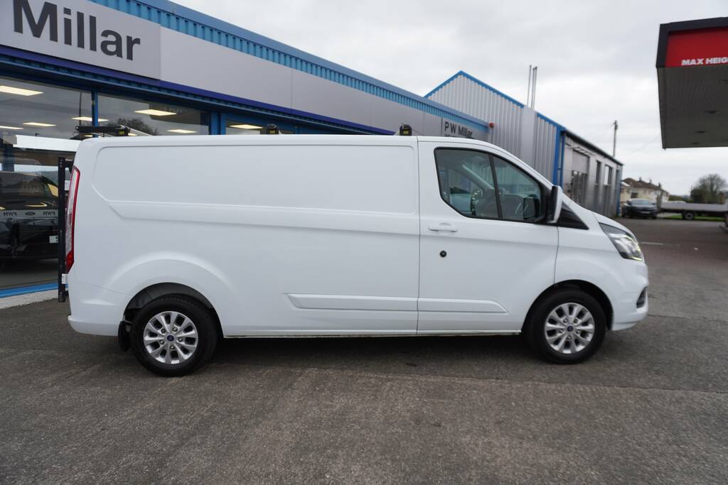 Ford Transit Custom 2.0 300 Ecoblue Limited L2 H1 Euro 6 Ss LA23HWF White #2