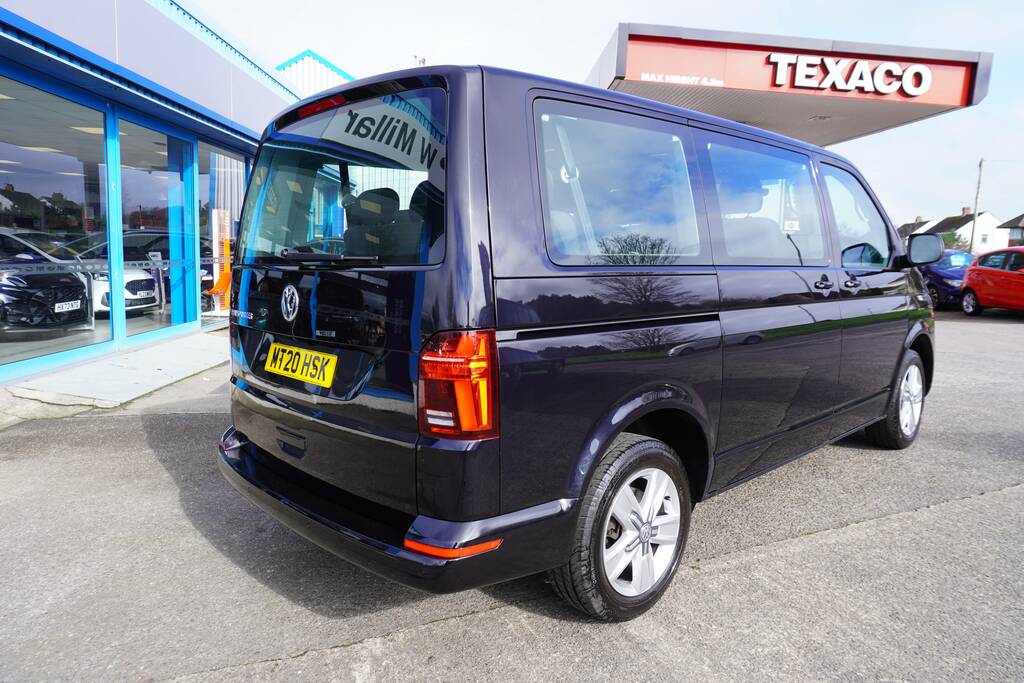 Volkswagen Transporter Shuttle Shuttle 2.0 Tdi Se Dsg Swb Euro 6 Ss MT20HSK Black #3