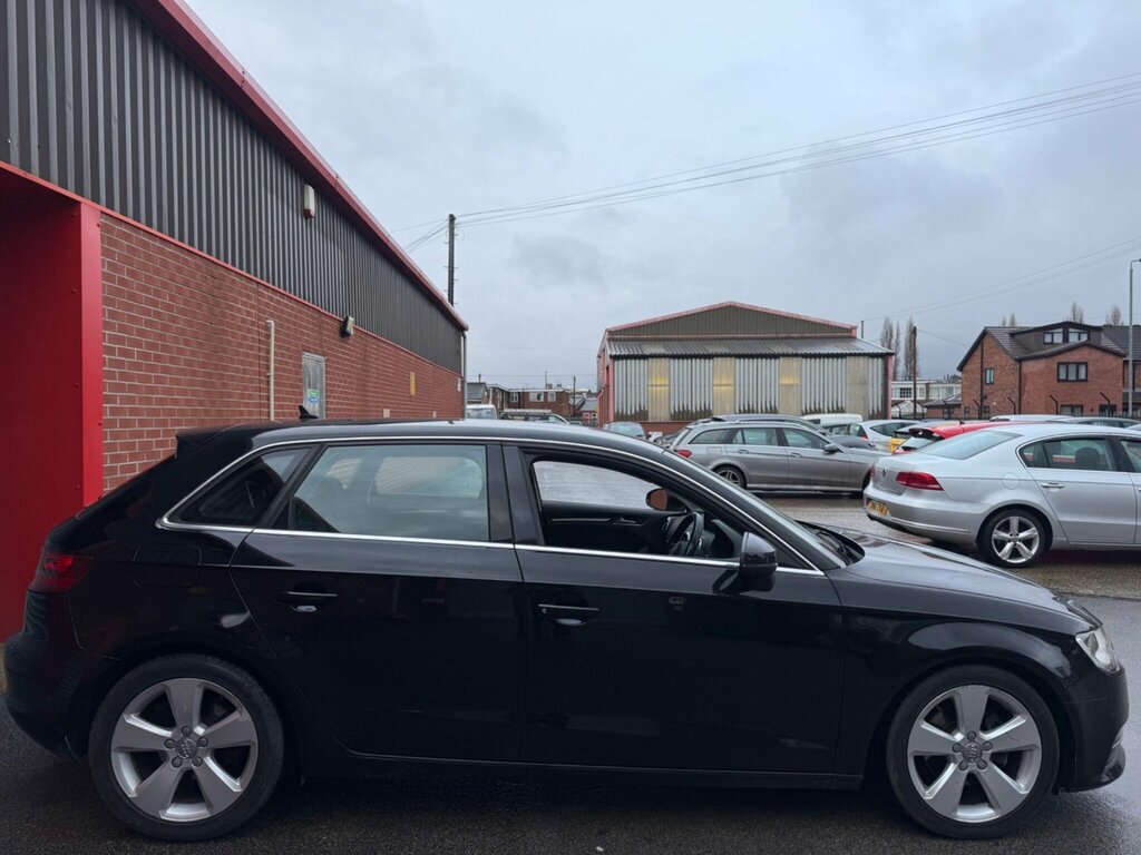 Audi A3 1.6 Tdi Sport Sportback Quattro Euro 6 Ss DL65YRK Black #6