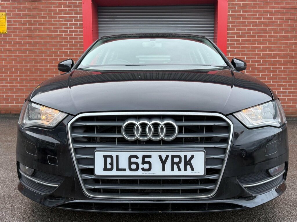 Audi A3 1.6 Tdi Sport Sportback Quattro Euro 6 Ss DL65YRK Black #2