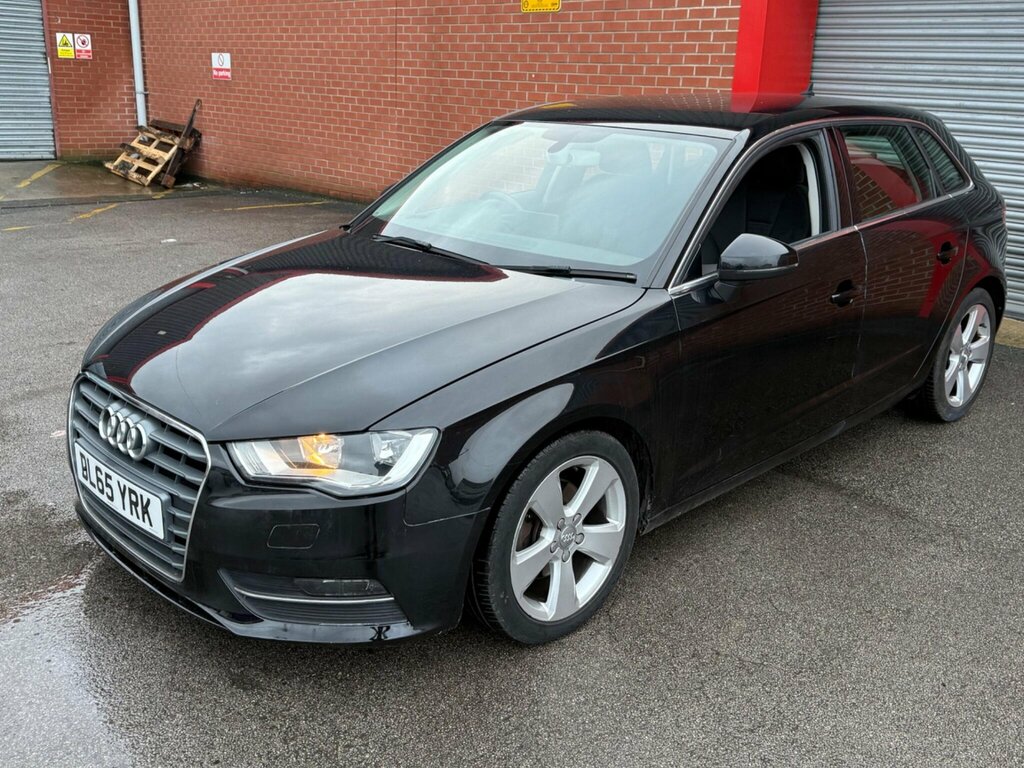 Audi A3 1.6 Tdi Sport Sportback Quattro Euro 6 Ss DL65YRK Black #5