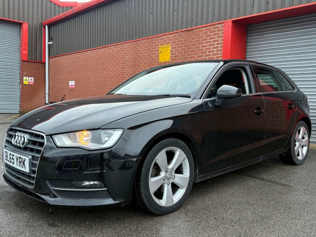 Audi A3 1.6 Tdi Sport Sportback Quattro Euro 6 Ss DL65YRK Black #4
