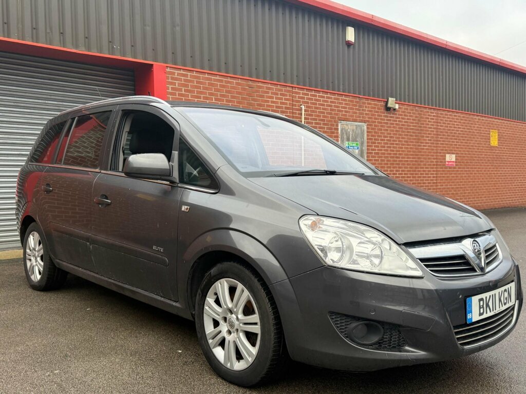 Vauxhall Zafira 1.7 Cdti Ecoflex Elite Euro 5 Grey