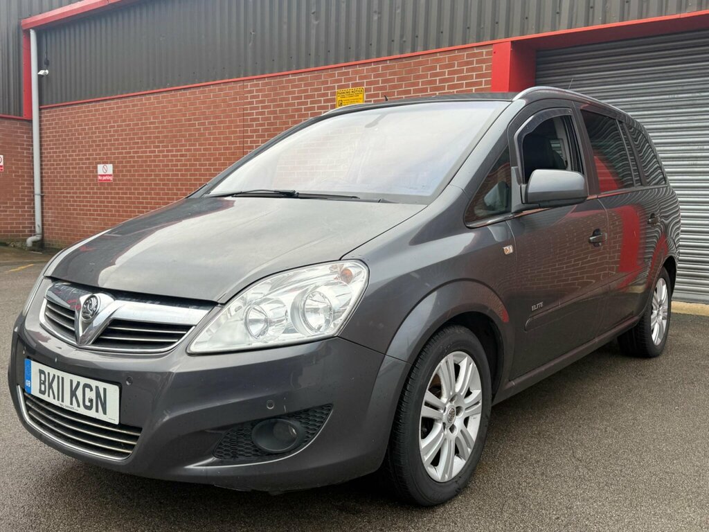 Vauxhall Zafira 1.7 Cdti Ecoflex Elite Euro 5 Grey #5