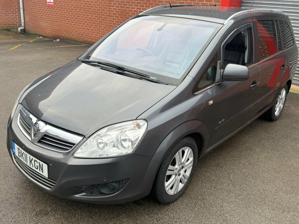 Vauxhall Zafira 1.7 Cdti Ecoflex Elite Euro 5 Grey #6