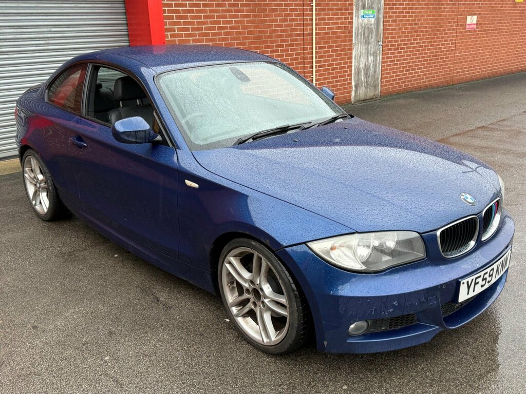 BMW 1 Series 2.0 120D M Sport Euro 5 YF59KNW Blue #2