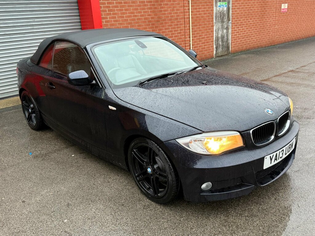 BMW 1 Series 2.0 120D Sport Plus Edition Euro 5 Ss YA13UBM Black #2