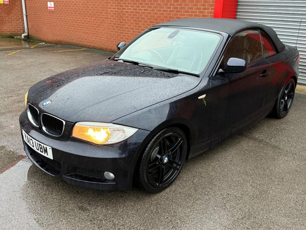 BMW 1 Series 2.0 120D Sport Plus Edition Euro 5 Ss YA13UBM Black #6