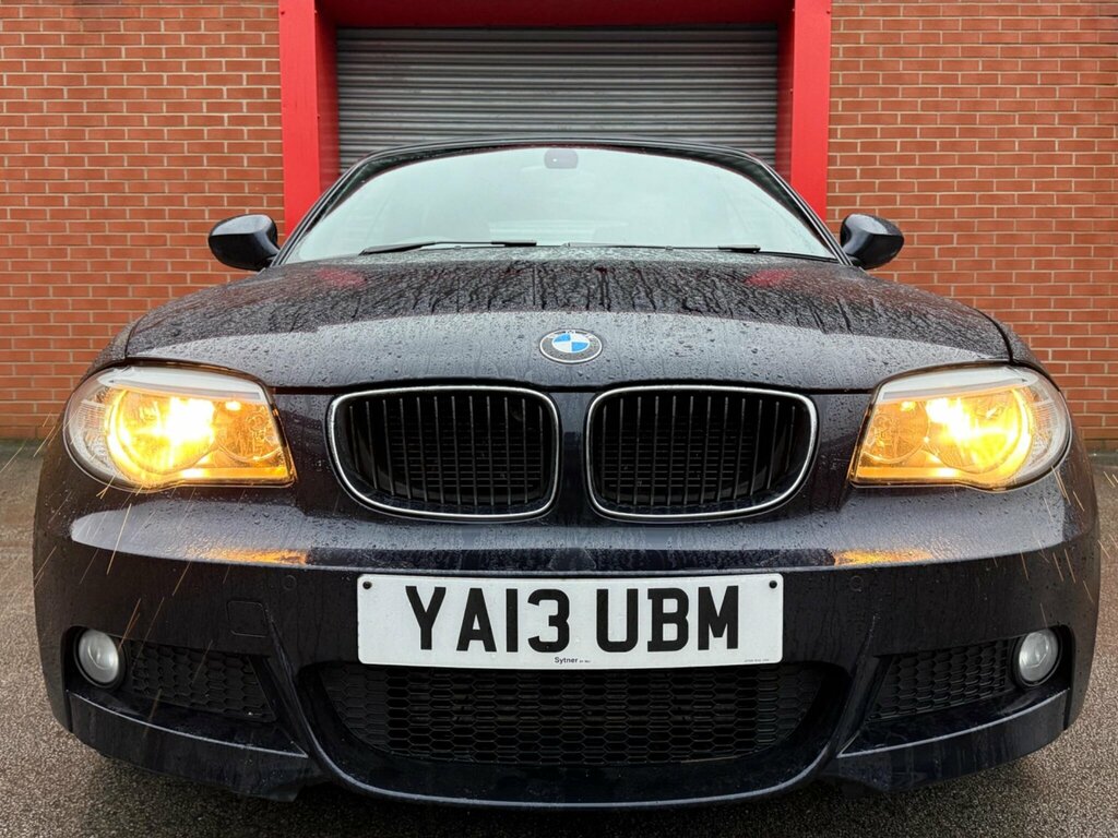 BMW 1 Series 2.0 120D Sport Plus Edition Euro 5 Ss YA13UBM Black #4