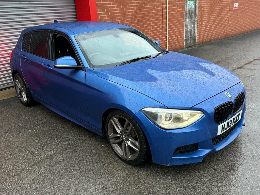 BMW 1 Series 2.0 120D M Sport Euro 5 Ss HJ13KXX Blue #2