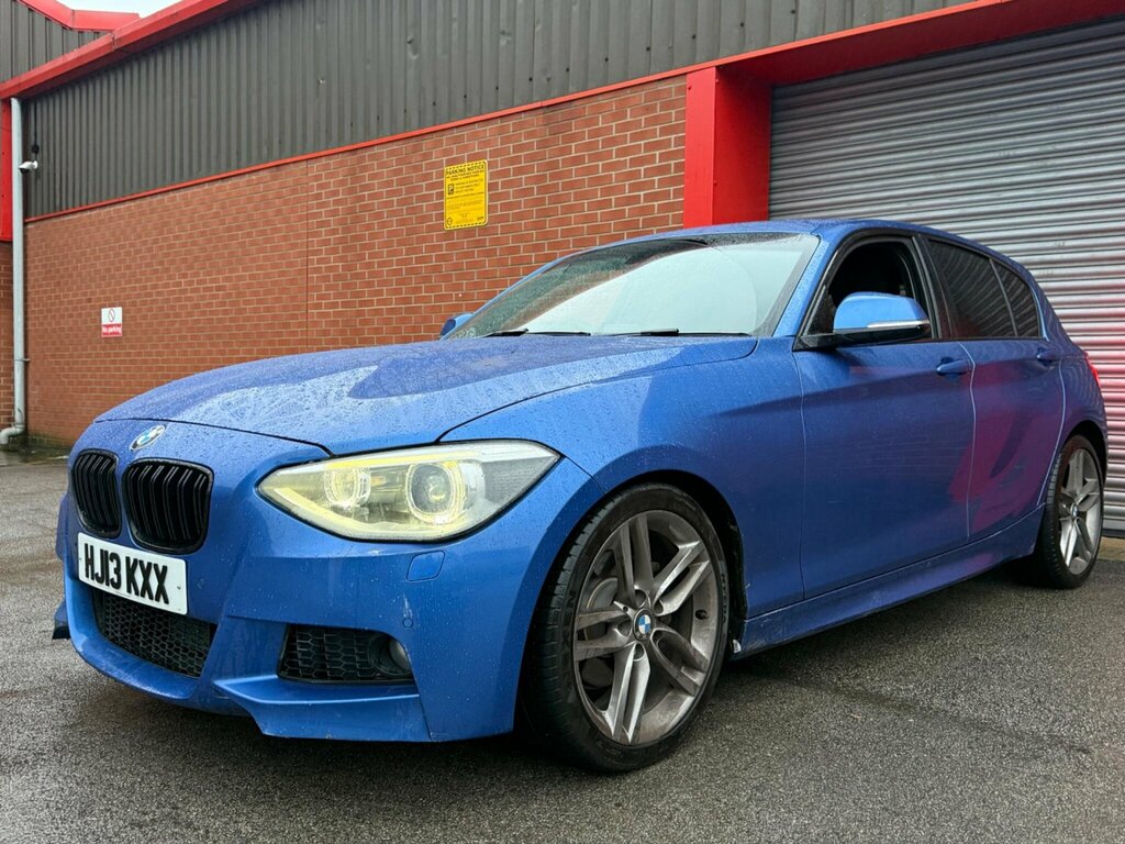 BMW 1 Series 2.0 120D M Sport Euro 5 Ss HJ13KXX Blue #5