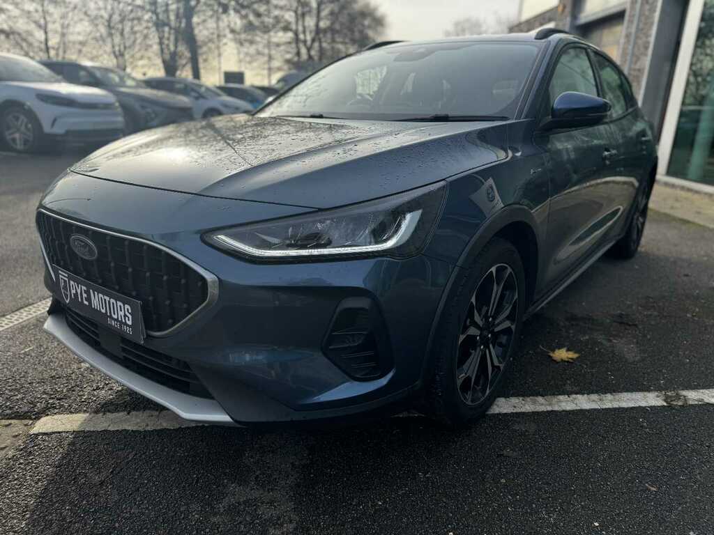 Ford Focus 1.0T Ecoboost Mhev Active Vignale Hatchback Pe PK22NFR Blue #3
