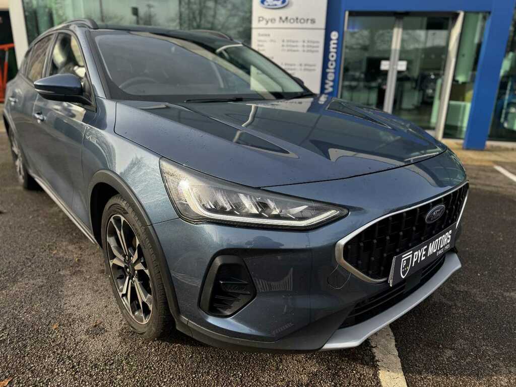 Ford Focus 1.0T Ecoboost Mhev Active Vignale Hatchback Pe Blue