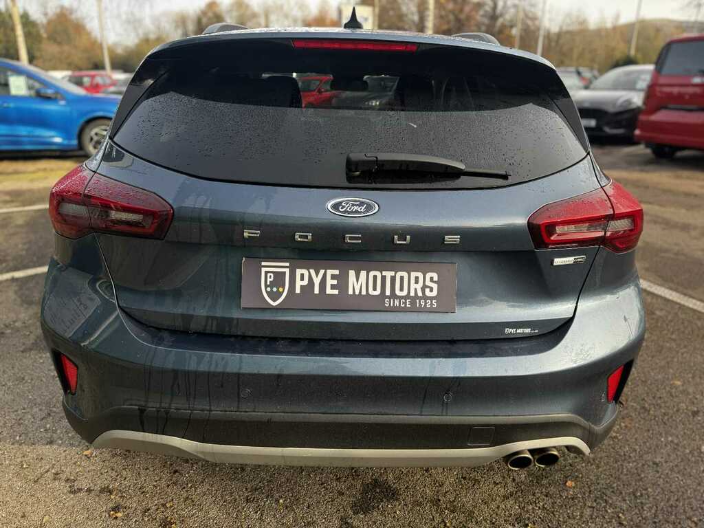 Ford Focus 1.0T Ecoboost Mhev Active Vignale Hatchback Pe PK22NFR Blue #6