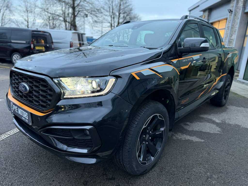 Ford Ranger 2.0 Ecoblue Wildtrak Pickup Double Cab PO72SLZ Black #3