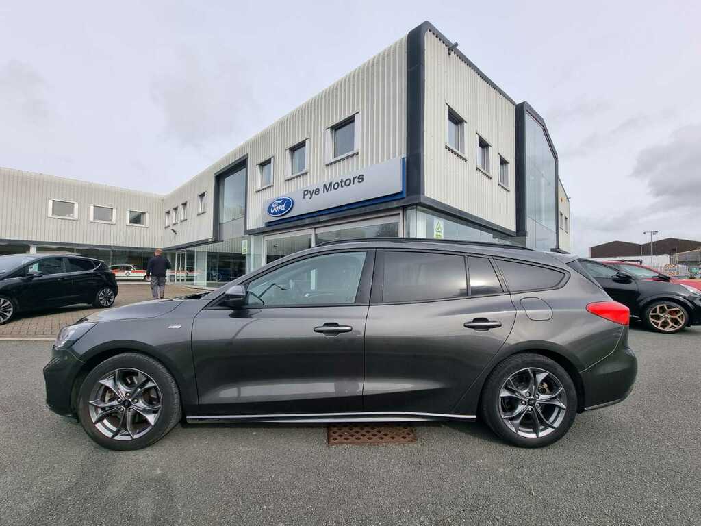 Ford Focus 1.0T Ecoboost St-line Estate Eur PO22SKJ Grey #5