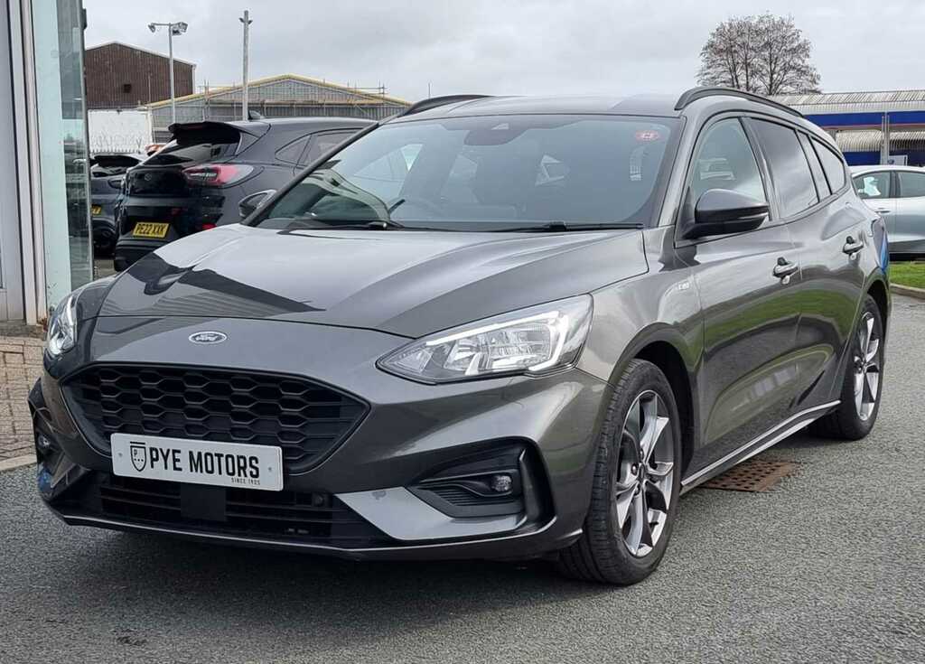 Ford Focus 1.0T Ecoboost St-line Estate Eur PO22SKJ Grey #4