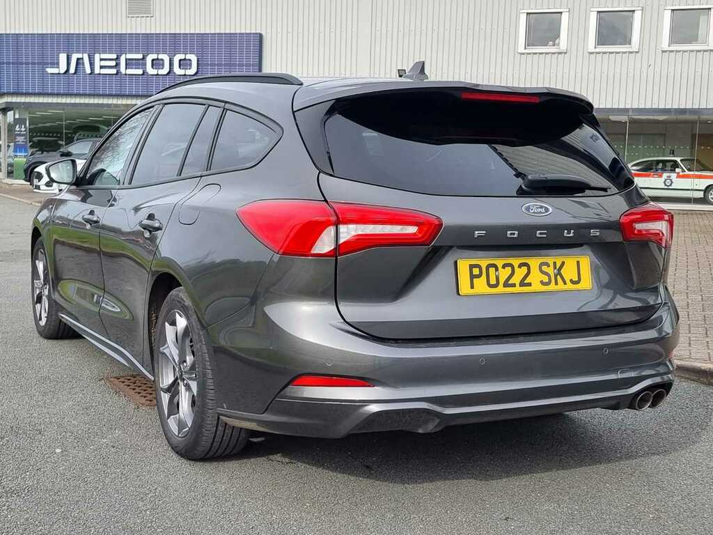 Ford Focus 1.0T Ecoboost St-line Estate Eur PO22SKJ Grey #6