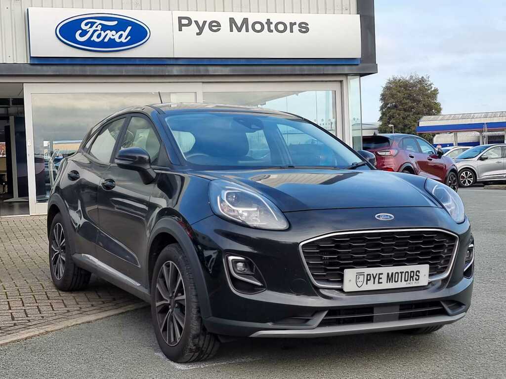 Ford Puma 1.0T Ecoboost Mhev Titanium Suv Hybrid Black