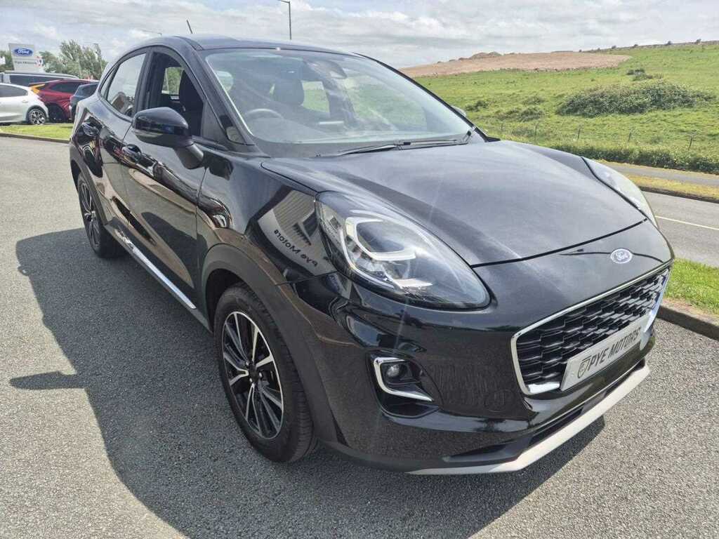 Ford Puma 1.0T Ecoboost Mhev Titanium Suv Hybrid PK23XAA Black #2