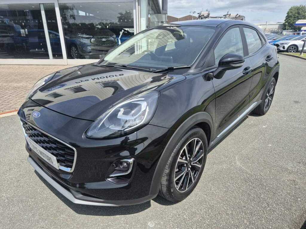 Ford Puma 1.0T Ecoboost Mhev Titanium Suv Hybrid PK23XAA Black #4