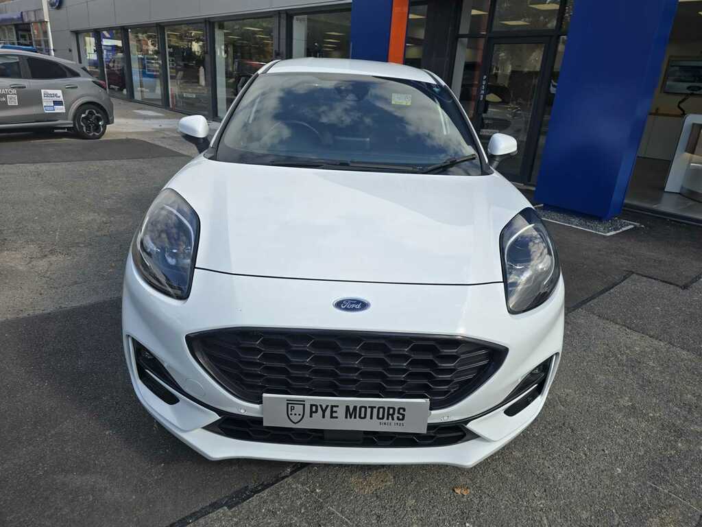 Ford Puma 1.0T Ecoboost Mhev St-line Suv Hybrid M PO22RYU White #2