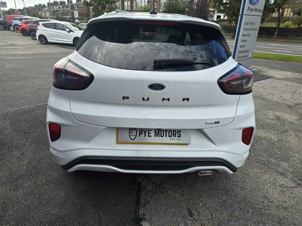 Ford Puma 1.0T Ecoboost Mhev St-line Suv Hybrid M PO22RYU White #6