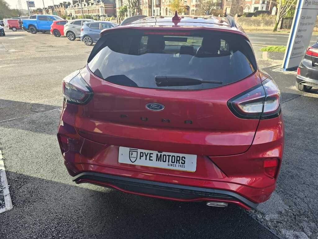 Ford Puma 1.0T Ecoboost Mhev St-line X Suv Hybrid PO73SWZ Red #6