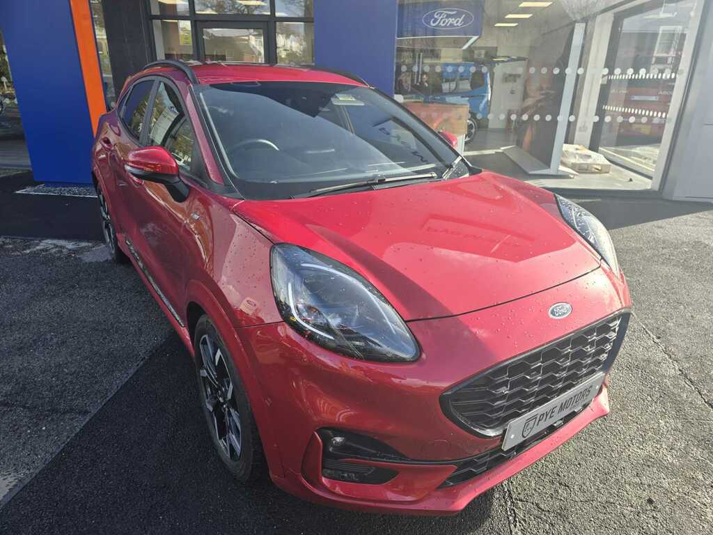 Ford Puma 1.0T Ecoboost Mhev St-line X Suv Hybrid Red