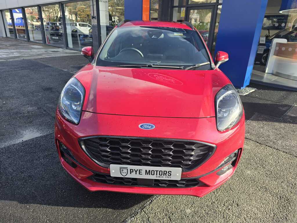 Ford Puma 1.0T Ecoboost Mhev St-line X Suv Hybrid PO73SWZ Red #2