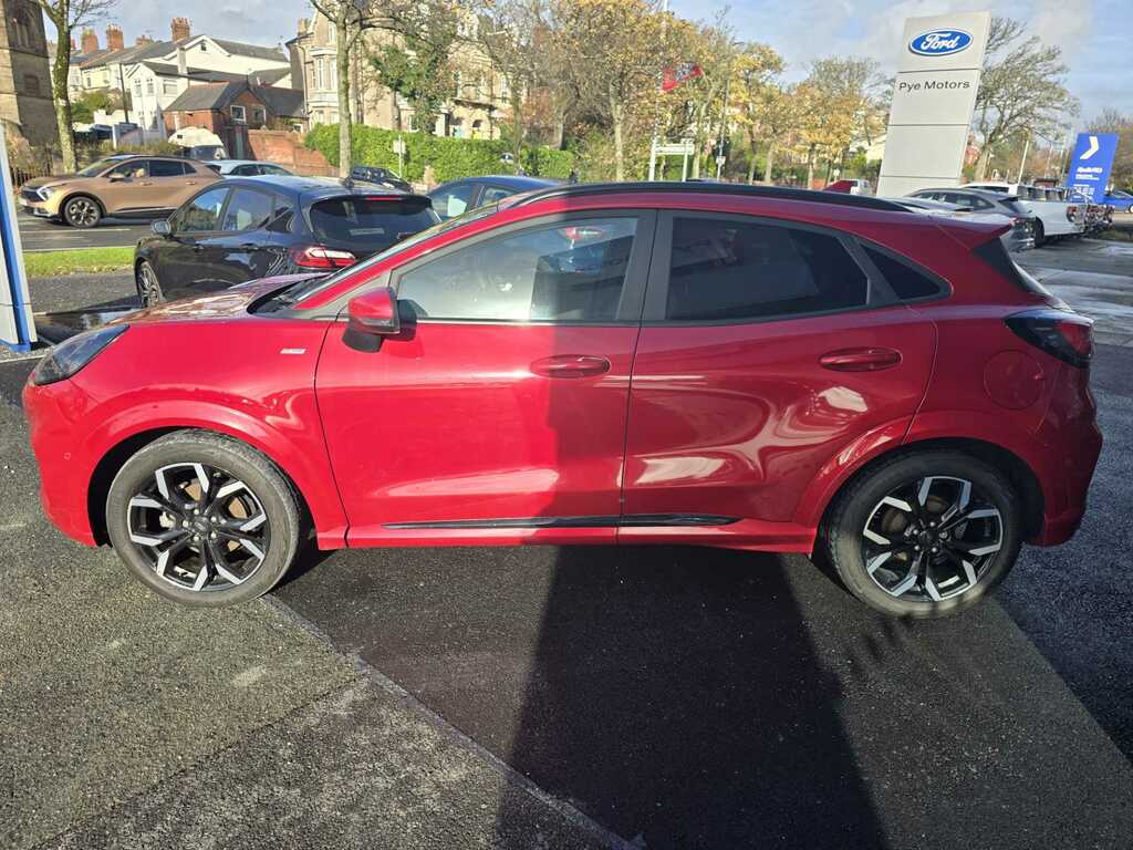 Ford Puma 1.0T Ecoboost Mhev St-line X Suv Hybrid PO73SWZ Red #4
