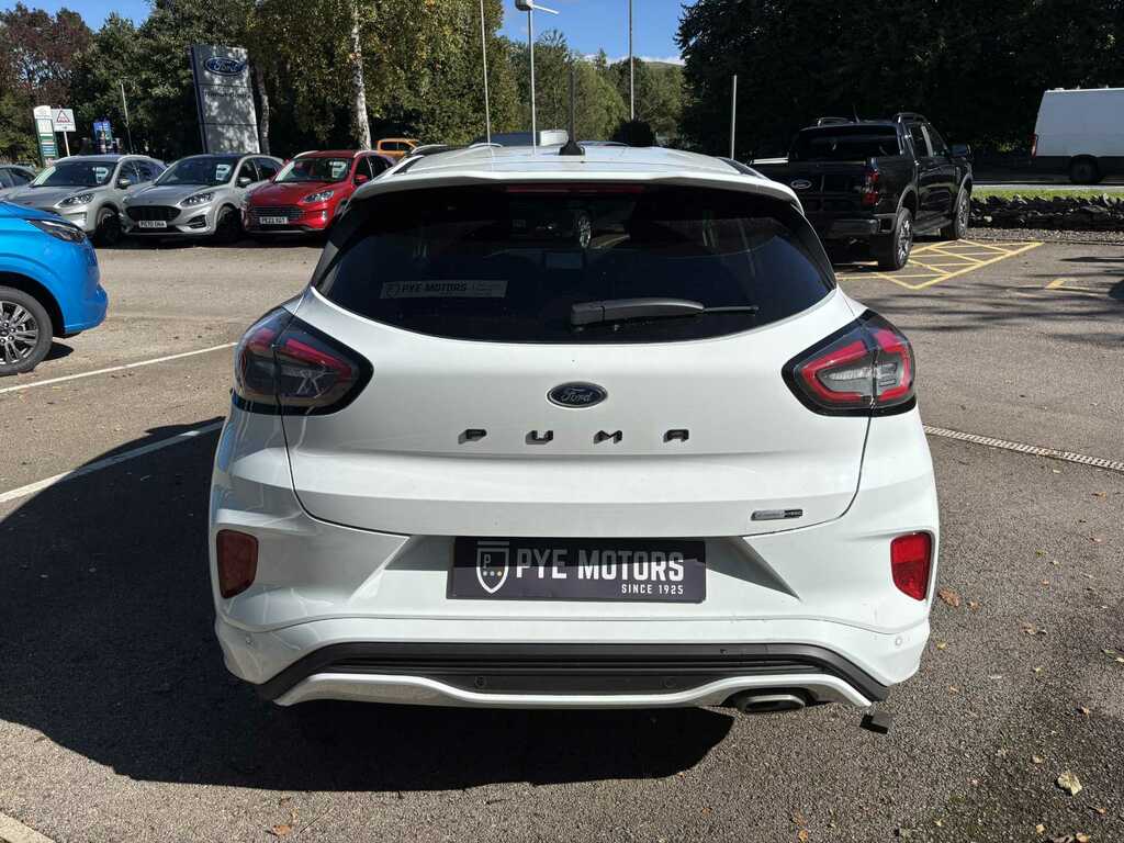 Ford Puma 1.0T Ecoboost Mhev St-line Suv Hybrid M PK23RKZ White #6