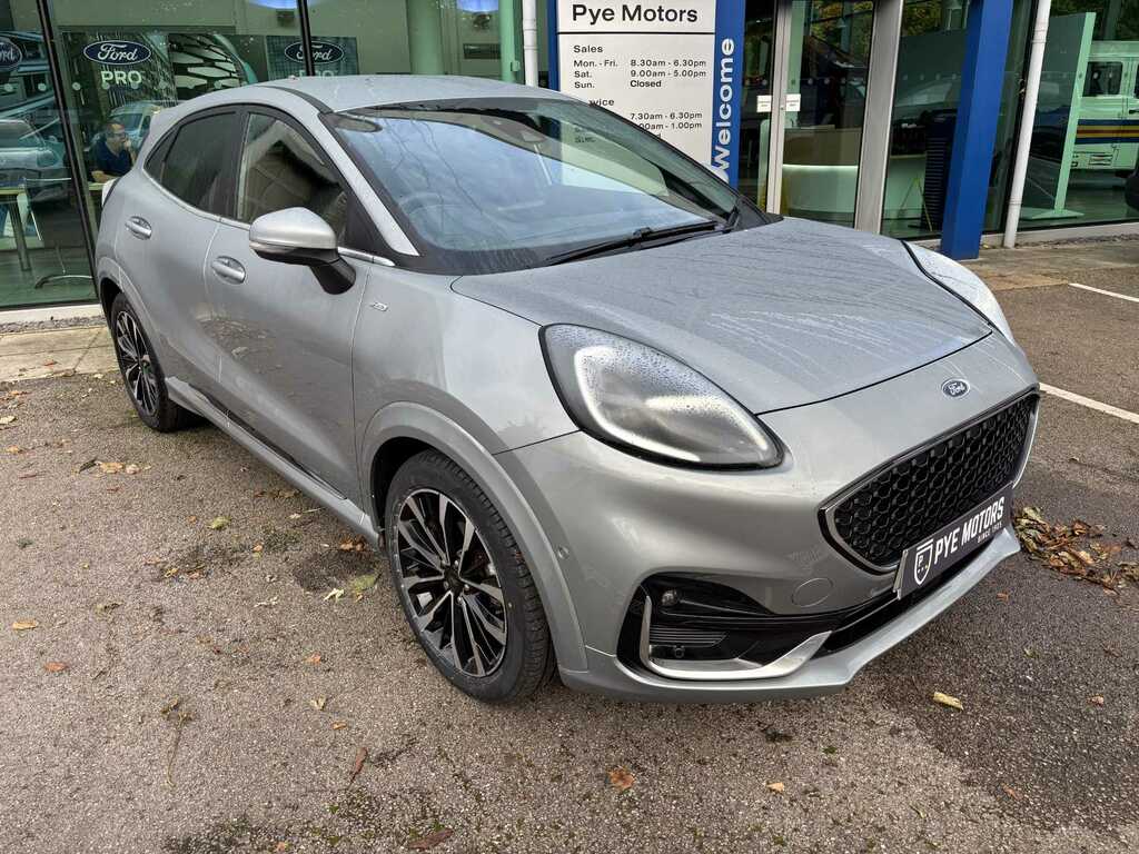 Ford Puma 1.0T Ecoboost Mhev St-line Vignale Suv Silver