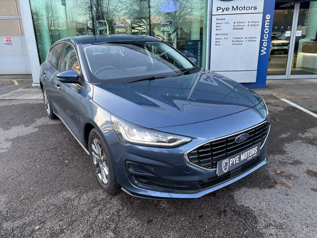 Ford Focus 1.0T Ecoboost Mhev Titanium Hatchback H Blue
