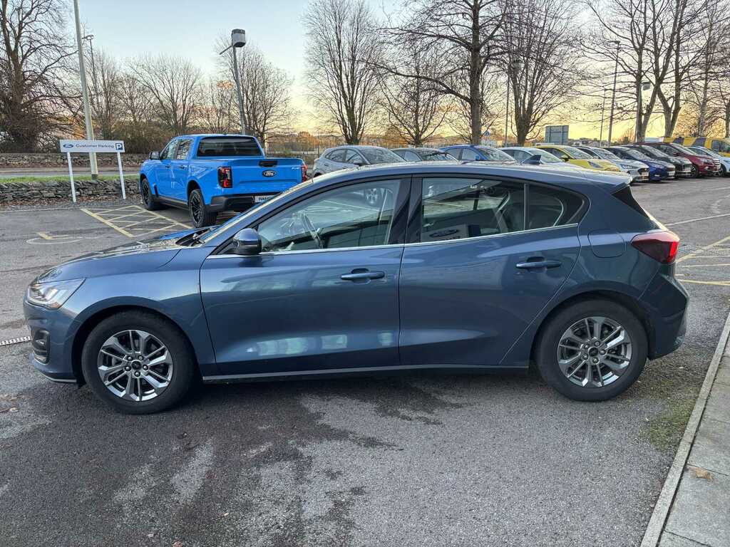 Ford Focus 1.0T Ecoboost Mhev Titanium Hatchback H PE72ZPB Blue #4