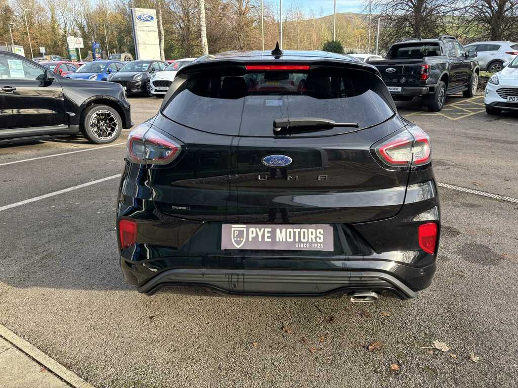 Ford Puma 1.0T Ecoboost Mhev St-line X Suv Hybrid PJ73OKM Black #6