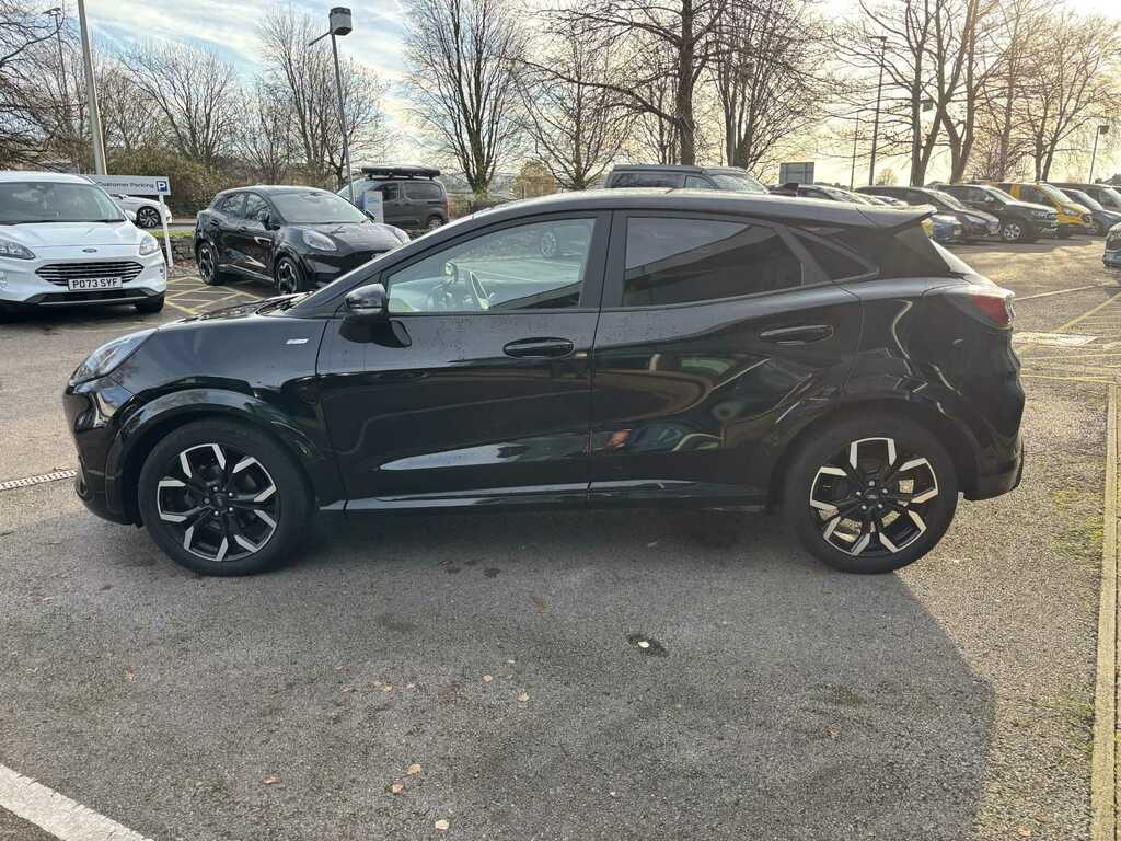 Ford Puma 1.0T Ecoboost Mhev St-line X Suv Hybrid PJ73OKM Black #4