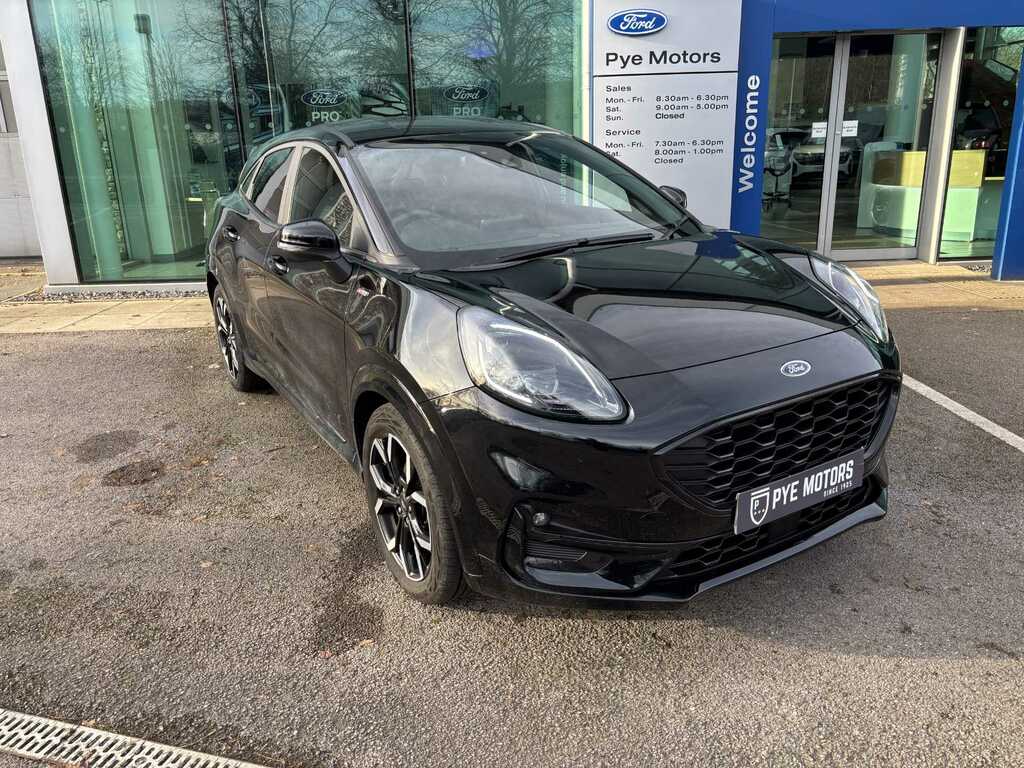 Ford Puma 1.0T Ecoboost Mhev St-line X Suv Hybrid Black