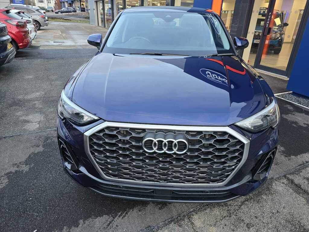 Audi Q3 1.5 Tfsi Cod 35 Sport Sportback S Troni PG73XRD Blue #3