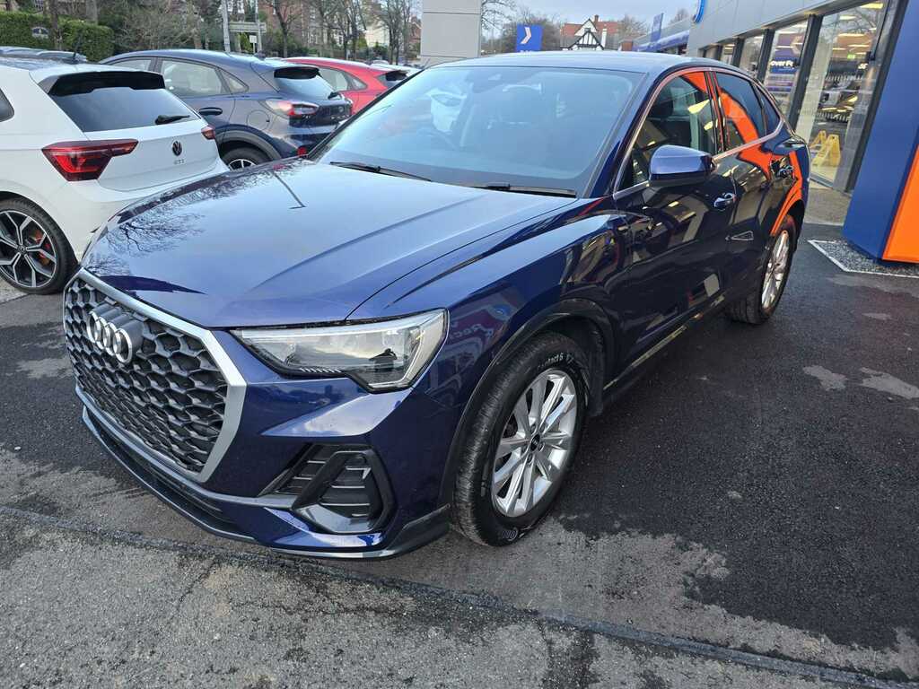 Audi Q3 1.5 Tfsi Cod 35 Sport Sportback S Troni PG73XRD Blue #4