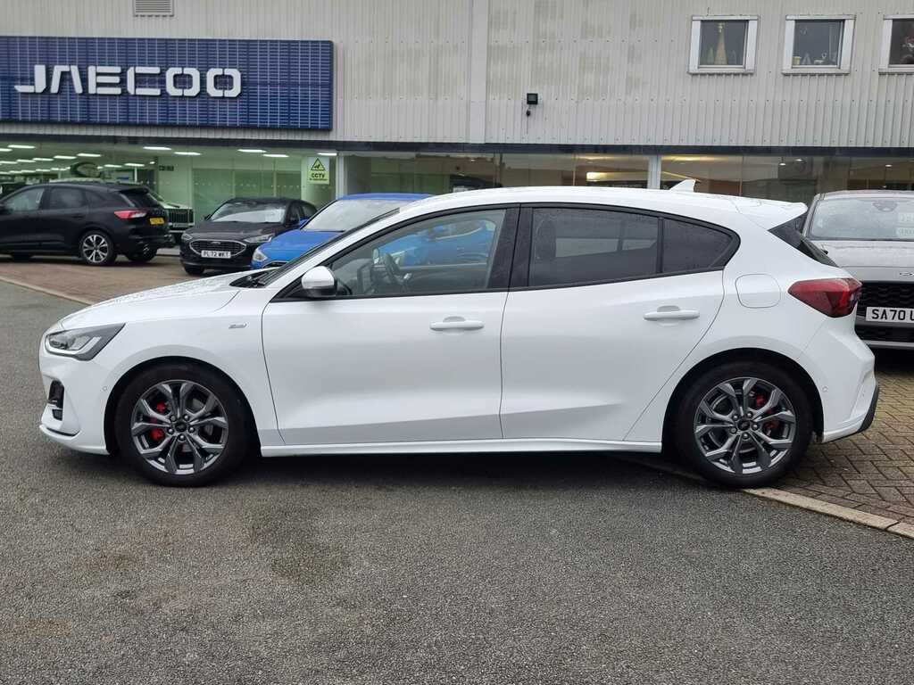 Ford Focus 1.0T Ecoboost Mhev St-line Hatchback Hy PG74FCF White #4