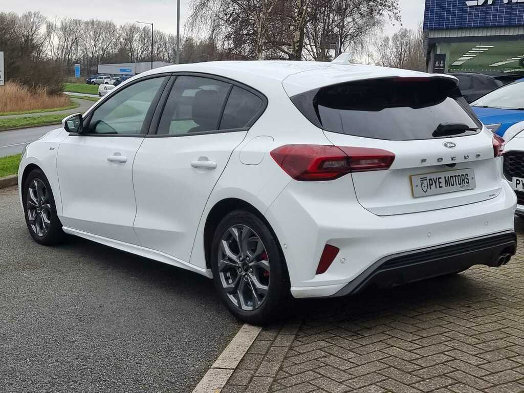 Ford Focus 1.0T Ecoboost Mhev St-line Hatchback Hy PG74FCF White #5