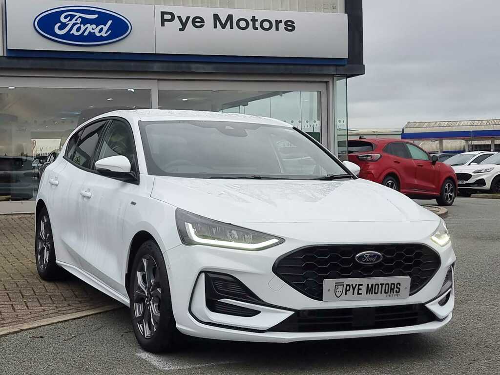 Ford Focus 1.0T Ecoboost Mhev St-line Hatchback Hy White