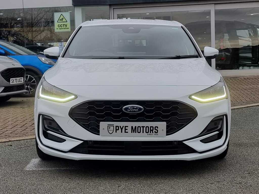 Ford Focus 1.0T Ecoboost Mhev St-line Hatchback Hy PG74FCF White #2