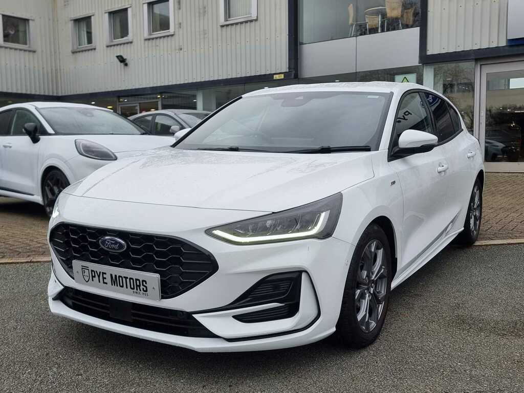Ford Focus 1.0T Ecoboost Mhev St-line Hatchback Hy PG74FCF White #3