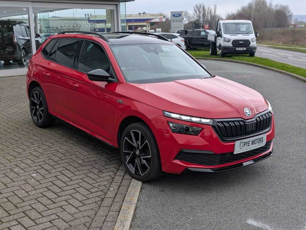 Skoda Kamiq 1.5 Tsi Act Monte Carlo Suv Dsg Euro 6 Red